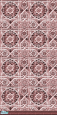 Sims 2 — Engraved Roze Haze 2 by iwubu — Engraved into the finest woods are unique patterns - stained in bright,