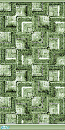 Sims 2 — Me So Funky Mosses 4 by iwubu — Patterns in cloth wallpaper of the not-so-normal and slightly odd, but still
