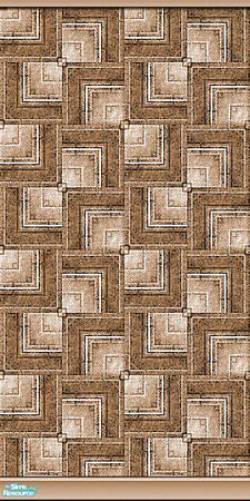 Sims 2 — Me So Funky Earthen 4 by iwubu — Patterns in cloth wallpaper of the not-so-normal and slightly odd, but still