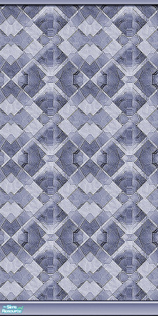 Sims 2 — Me So Funky Denim 6 by iwubu — Patterns in cloth wallpaper of the not-so-normal and slightly odd, but still very