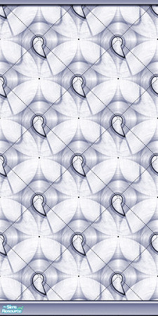 Sims 2 — Me So Funky Denim 2 by iwubu — Patterns in cloth wallpaper of the not-so-normal and slightly odd, but still very