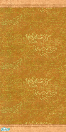 Sims 2 — Melodia wallpaper set by Andonya — Yellow shade by Andonya.
