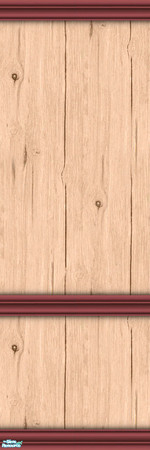 Sims 2 — Country Santas Wood Paneling by SpringwolfDecor — A little Country Holiday! Enjoy the season! A humble thanks to
