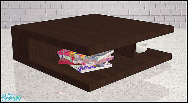 Sims 2 — MT-Dream-coffeetable-wood by MTcakes — The last but not the least recolor set is always wood!they can decorate