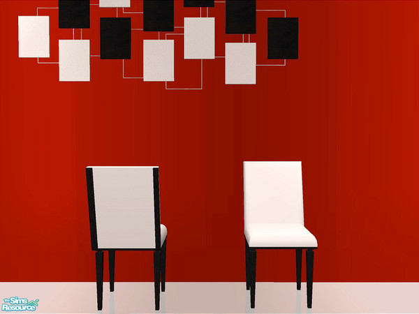 Sims 2 — Blaine Dining - Chair by detimgi — New dining room mesh set