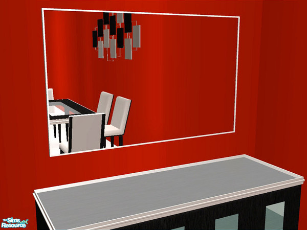Sims 2 — Blaine Dining - Mirror by detimgi — New dining room mesh set
