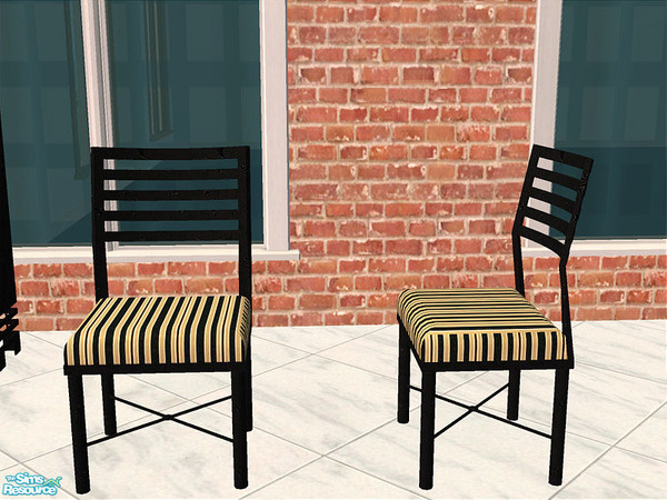Sims 2 — Lacey Patio Dining - Chair by detimgi — New mesh set.Part 1 of the Lacey Patio set