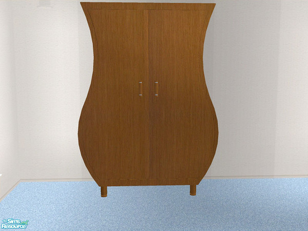 Sims 2 — Fia Blue Bedroom - Wardrobe by detimgi — Blue recolor of the Fia Bedroom-animated