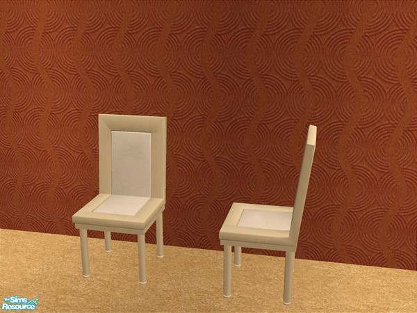 Sims 2 — Fia Dining Beige - Chair by detimgi — Beige recolor of the Fia dining room made to match the beige Fia living