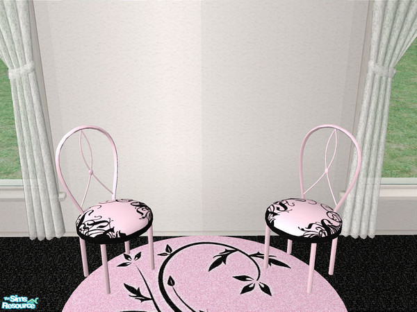 Sims 2 — Garcell Bedroom - Chair by detimgi — Recolor of the Claire bedroom.