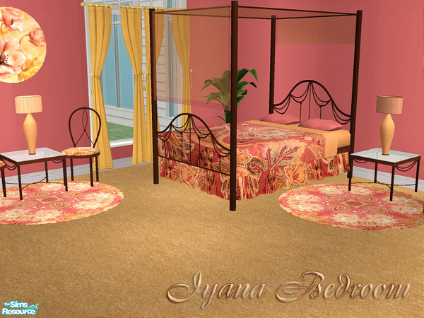 Sims 2 — Iyana Bedroom by detimgi — Recolor of the Claire bedroom.Hope you enjoy