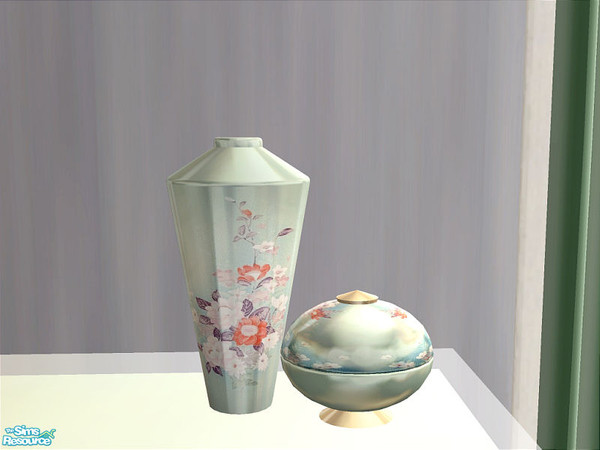 Sims 2 — Ricca Dining Deco by detimgi — Made to match the Ricca Dining Room