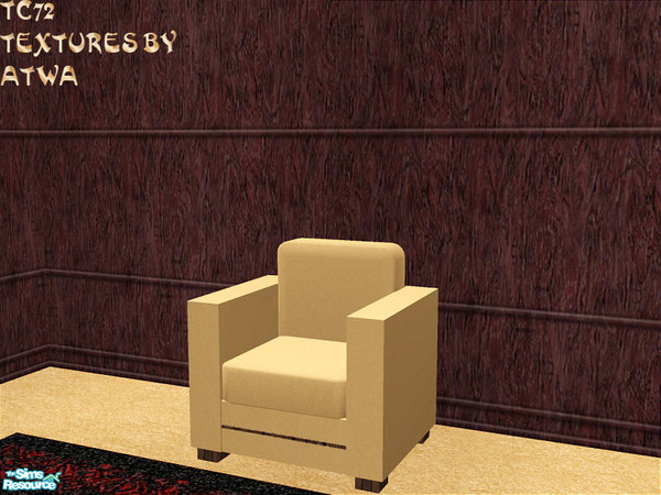 Sims 2 — TC 72 LewSabon Living - Chair by detimgi — A recolor of the LewSabon living room set using the beautiful