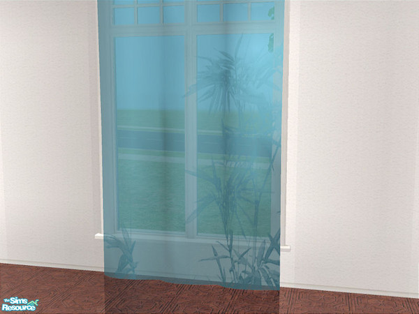 Sims 2 — Melu Living Room - Curtain by detimgi — Recolor of the Melu dining curtain