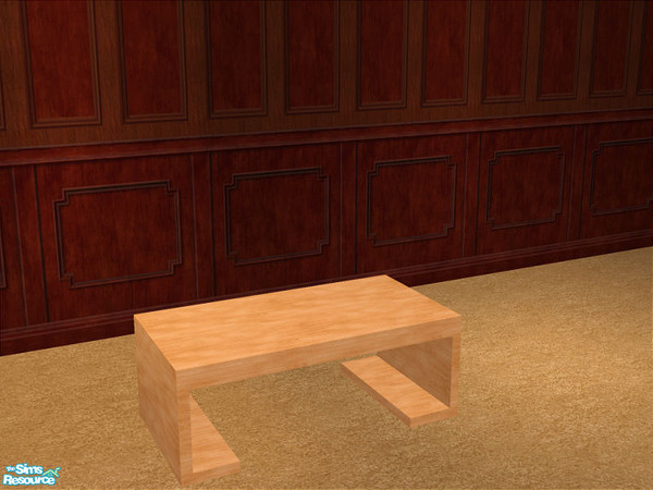 Sims 2 — Matters Bedroom - Seating by detimgi — Rich dark wood with light wood accents.Mixed with soft colors makes for a