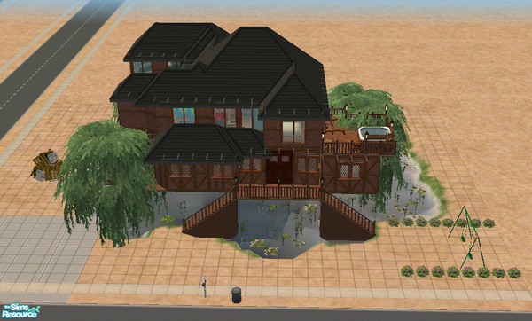 Sims 2 — Above Water 1 by ZR123 — Did you ever own a housetree? Moreover, did your Sims ever own a housetree? Would they