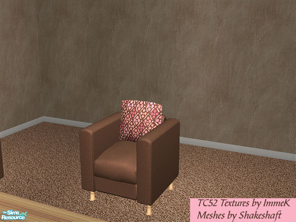 Sims 2 — TC52 Living Room - Chair by detimgi — Recolor of the Isabel Naturals meshes by Shakeshaft using the TC52