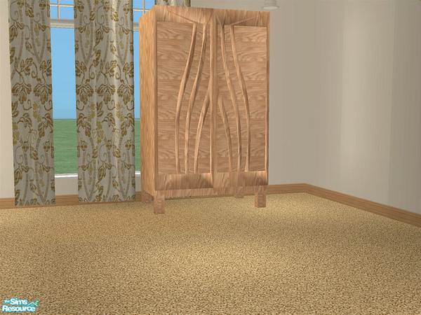 Sims 2 — Sieven Bedroom - -Armoire by detimgi — Wooden armoire for the sieven bedroom