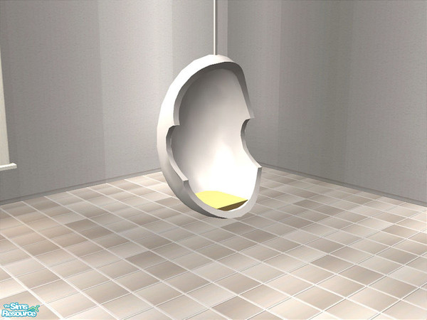 Sims 2 — Silly Egg Chair - White by detimgi — Hanging white egg chair.This is the mesh file