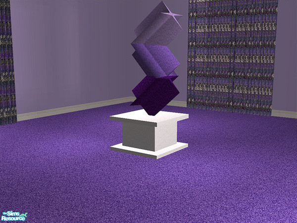 Sims 2 — Serena Dining Room - Statue by detimgi — Statue made by the Pointless Art Group 