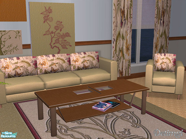 Sims 2 — DS Living 1 - Coffee Table by detimgi — Recolor of the Isabel Naturals coffee table by Shakeshaft