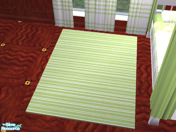 Sims 2 — Granny Apple Bedroom - Rug by detimgi — Recolor of 3x4 rug mesh by windkeeper(2x3 pictured)