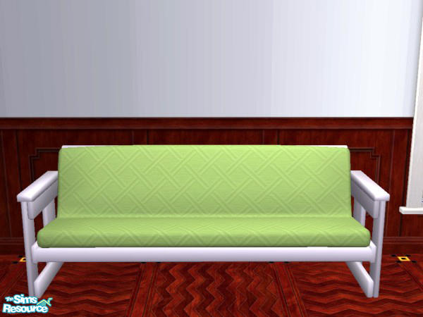 Sims 2 — Granny Apple Bedroom - Sofa by detimgi — Recolor of futon by maxis