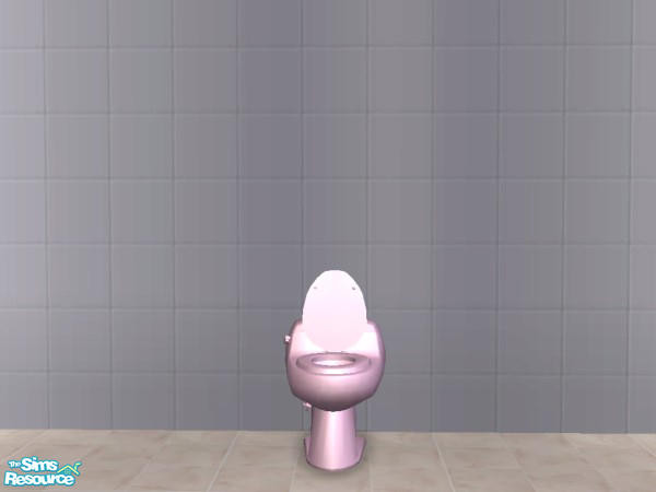 Sims 2 — Toilet Collection - Light Pink by detimgi — Light pink recolor of the maxis mentionable toilet