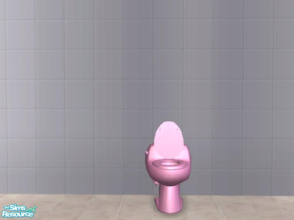 Sims 2 — Toilet Collection - Hot Pink by detimgi — Hot pink recolor of the maxis mentionable toilet