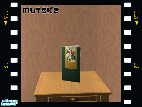 Sims 2 — Christmas Cards ST01 by Mutske — Collection of Christmas Cards.