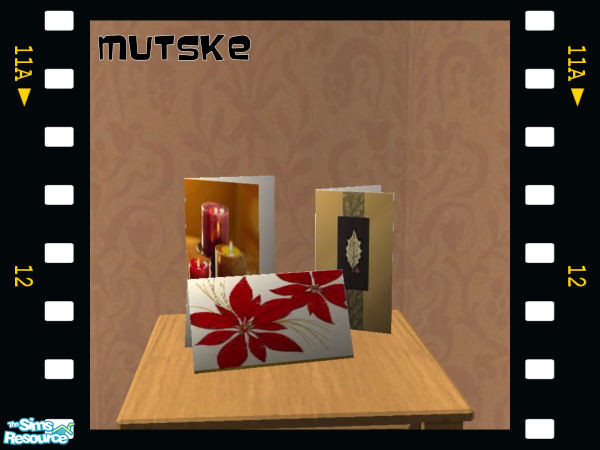 Sims 2 — Christmas 3 Cards 02 by Mutske — Collection of Christmas Cards.