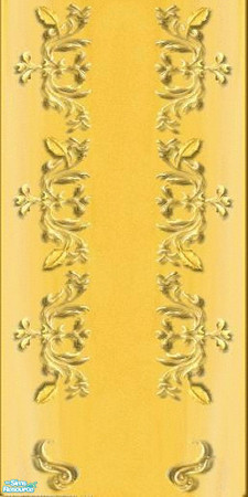 Sims 2 — Gold panel by The_Unicorn — -