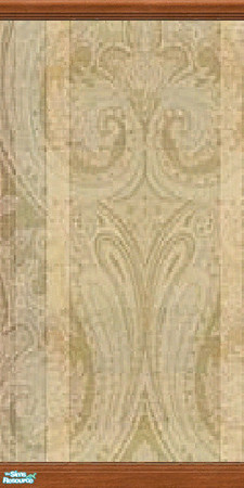 Sims 2 — "Romance" Wall 20 - Medium Wood by jembaby04 — The first of 4 wall sets for your romantic sims. Use