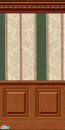 Sims 2 — "Romance" Wall 14 - Medium Wood by jembaby04 — The first of 4 wall sets for your romantic sims. Use