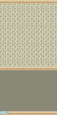 Sims 2 — Green Pattern Wall Series 5 by Girl-from-mars — A series of 11 walls. Please make sure to view the set preview