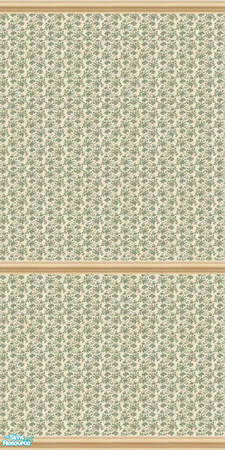 Sims 2 — Green Pattern Wall Series 2 by Girl-from-mars — A series of 11 walls. Please make sure to view the set preview