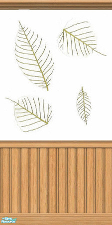 Sims 2 — Leaf Wallpaper by SparkleKittty —  Have the nice crisp feeling of fall in your home with this beautiful