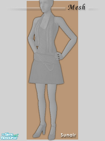 Sims 2 — Sunair Fashion T004 by Sunair — The MESH file of Sunair Fashion T004.