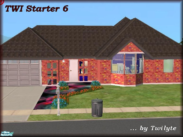 Sims 2 — TWI Starter 6 by Twilyte — As part of the Habitat for Simanity project, Sims across the land came together to