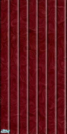 Sims 2 — brown swirl panels by skinflin — deep brown mahogany walls with a soft swirl pattern