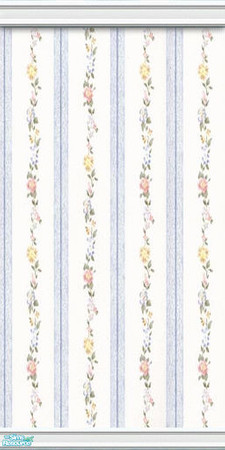 Sims 2 — Soft Stripes - 4 by Raveena — Soft striped wallpaper