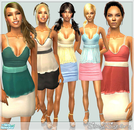 Sims 2 — S2S Collection No.060408 AF - Set by sims2sisters — 