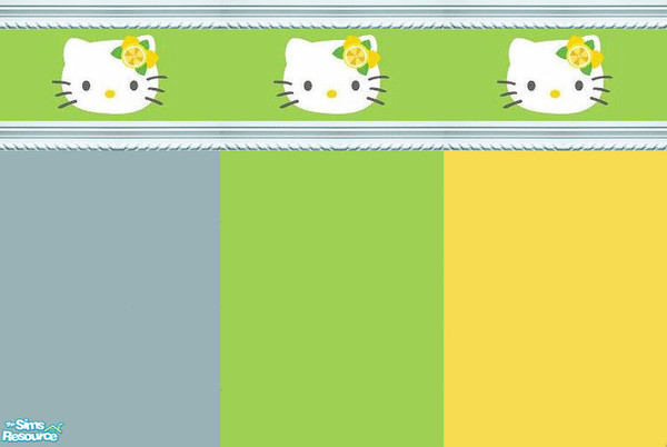 Sims 2 — HelloKittyBorders by wb_rumor — TSRAA--PS