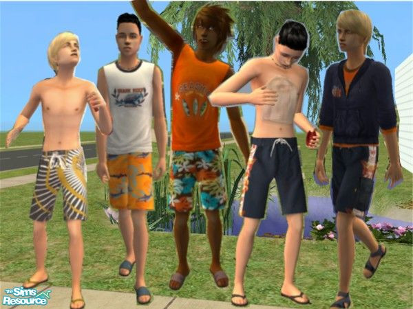 Sims 2 — The Boys of Summer by wimpy1968 — A comfy collection for your teen boys as we head into the warmer part of the