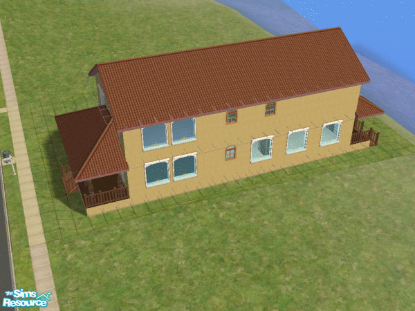 Sims 2 — 291005 by brittie — Originally created as a small vacation home. Can also be used as a plain residential lot.