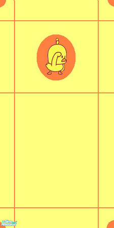 Sims 2 — Dancing duck wall by diddycutlery — That cute dancing duck on your wall!