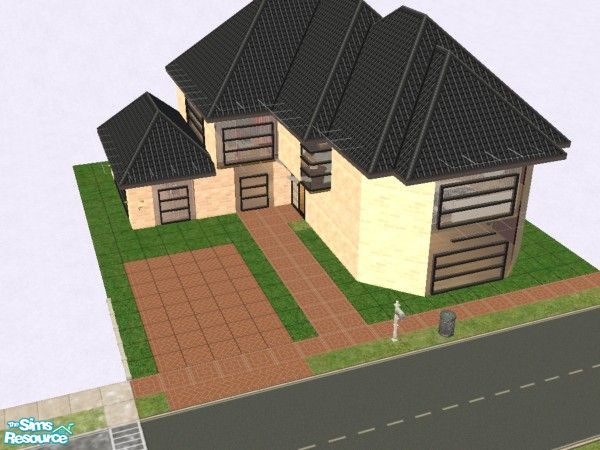 Sims 2 — All you need by zmajce — This is my very first item published! It is my version of a Maxis house, but more
