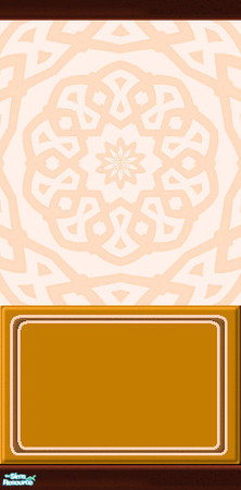 Sims 2 — wall orange 2 by Ivancica — by Ivana