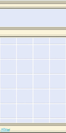 Sims 2 — nm Fancy Pale Blue Bath by Henwen — **TSRAA Member**