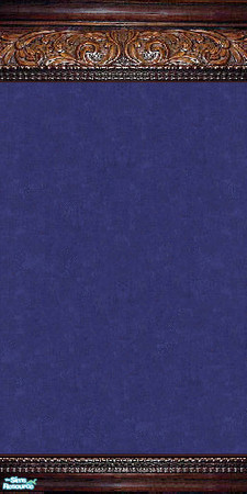 Sims 2 — jsfBlueSuedeScrollLeather by jsf — From jsf Designs exclusively for TSR TSRAA member Please clone for personal
